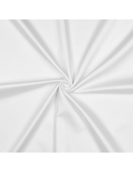 Tessuto satin di cotone - Bianco sporco