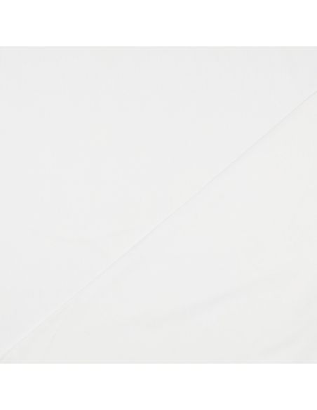 Tessuto satin di cotone - Bianco sporco