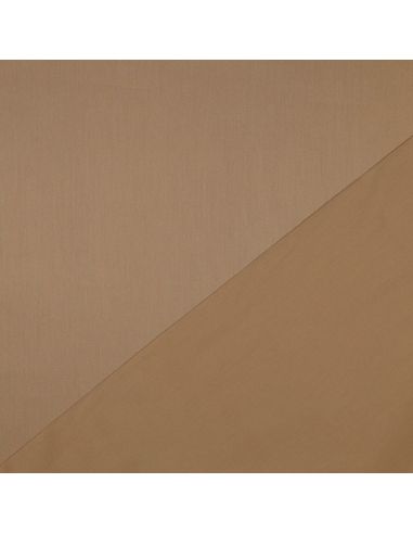 Tessuto satin di cotone - Cannella
