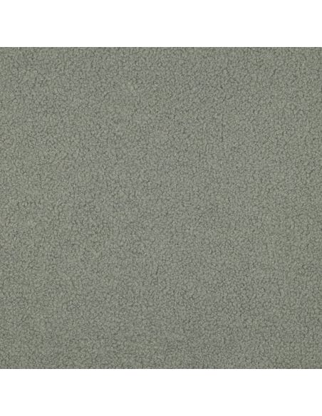 Tessuto in pile Teddy double face - Verde grigio