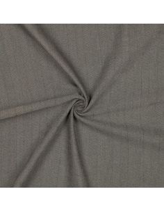 Tessuto chevron stretch largo - Taupe 2