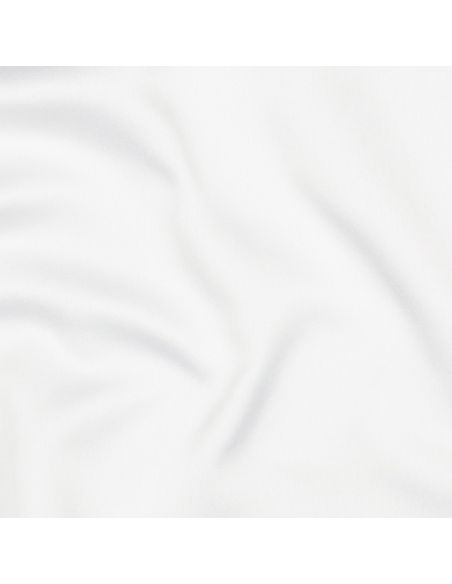 Tessuto micro satinato effetto seta - Bianco