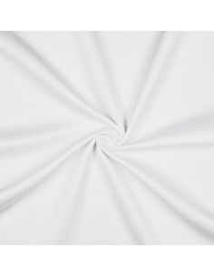 Tessuto micro satinato effetto seta - Bianco sporco