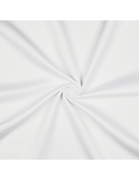 Tessuto micro satinato effetto seta - Bianco sporco