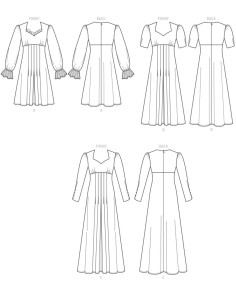 Modello di abito - Butterick 6586 2