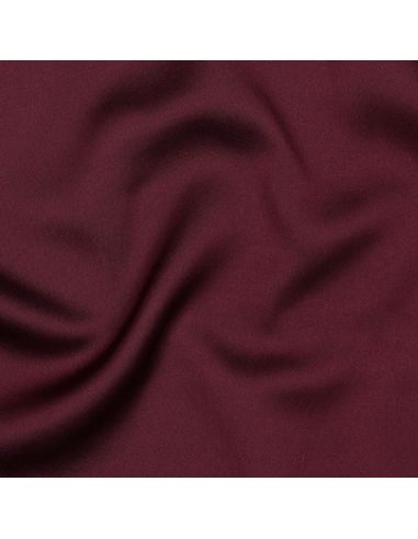 Tessuto micro satinato effetto seta - Bordeaux