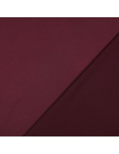 Tessuto micro satinato effetto seta - Bordeaux