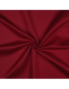 Tessuto micro satinato effetto seta - Rosso scuro