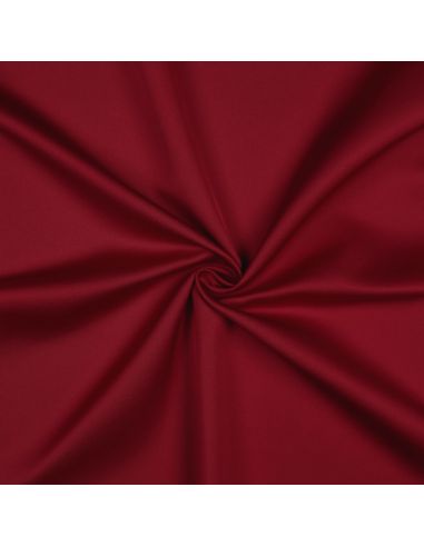 Tessuto micro satinato effetto seta - Rosso scuro