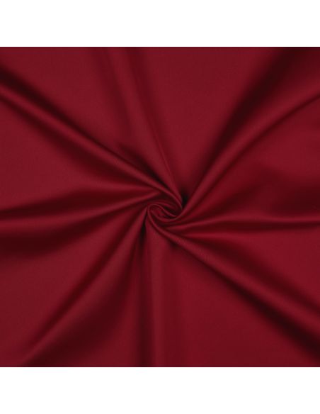 Tessuto micro satinato effetto seta - Rosso scuro