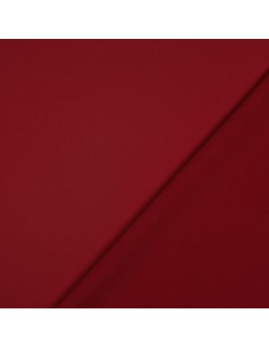 Tessuto micro satinato effetto seta - Rosso scuro