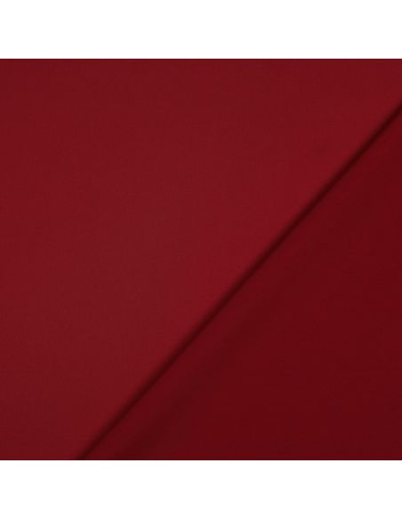 Tessuto micro satinato effetto seta - Rosso scuro