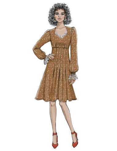 Modello di abito - Butterick 6586