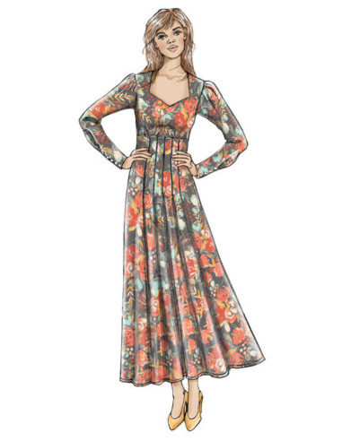 Modello di abito - Butterick 6586