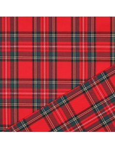 Tessuti tartan scozzesi - Rosso