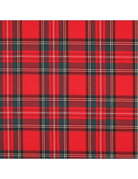 Tessuti tartan scozzesi - Rosso