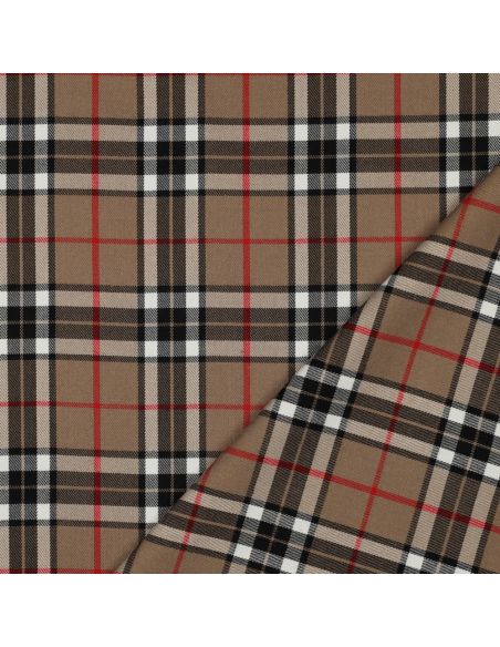 Tessuti tartan scozzesi - Cammello