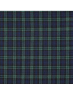 Tessuti tartan scozzesi - Nero, blu e verde 2