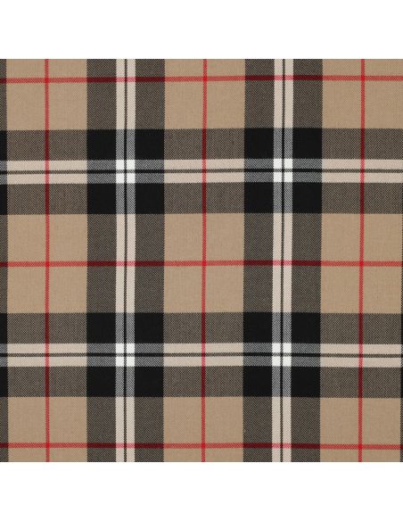 Tessuti tartan scozzesi - Cammello e nero