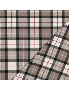 Tessuti tartan scozzesi - Talpa e nero