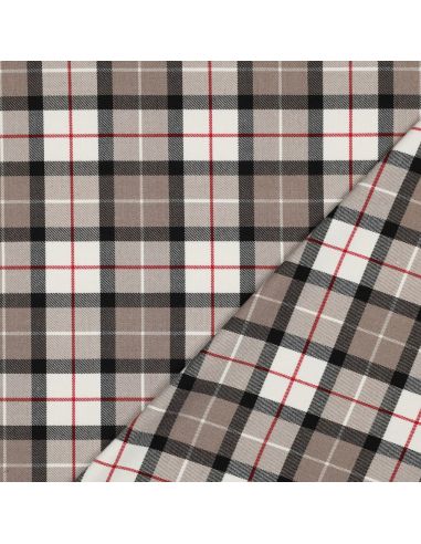 Tessuti tartan scozzesi - Talpa e nero