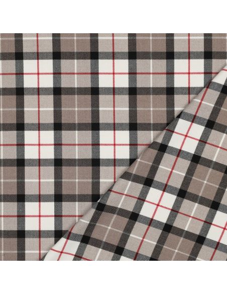 Tessuti tartan scozzesi - Talpa e nero