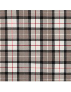 Tessuti tartan scozzesi - Talpa e nero 2