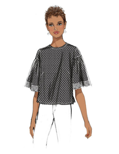 Modello di top - Butterick 6592