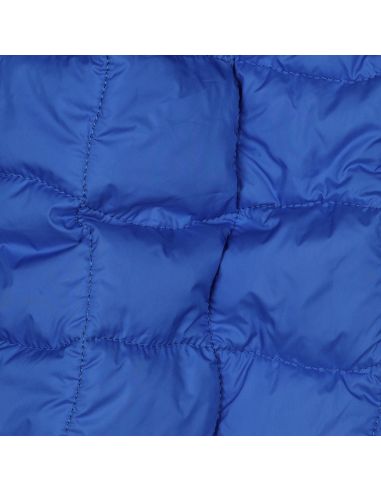 Tessuto trapuntato double face pop - Blu e verde anice