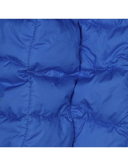 Tessuto trapuntato double face pop - Blu e verde anice