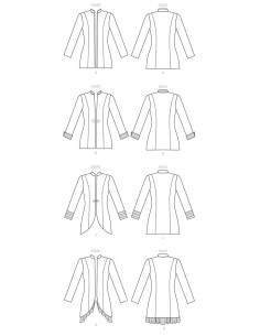 Modello di giacca - Butterick 6602 2