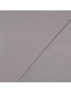 Tessuto jersey a coste - Grigio 2