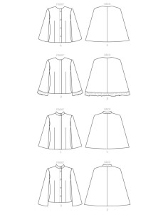 Modello di mantello - Butterick 6603 2