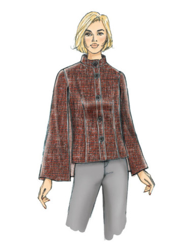 Modello di mantello - Butterick 6603