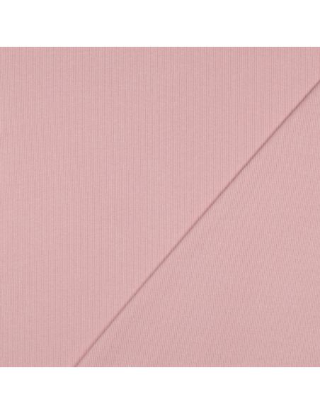 Tessuto jersey a coste - Blush