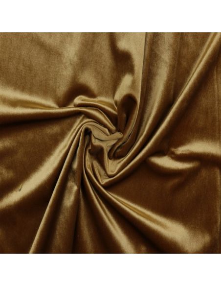 Tessuto velluto di lusso per arredamento - Cammello
