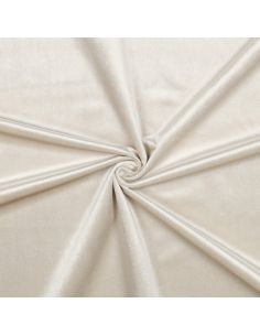 Tessuto velluto di lusso per arredamento - Ecru