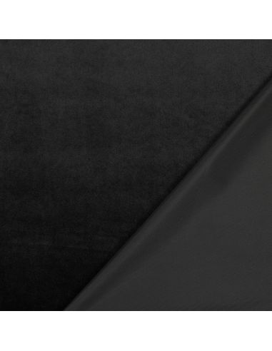 Tessuto velluto di lusso per arredamento - Nero