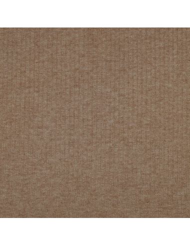 Tessuto a maglia a coste lurex - Beige dorato