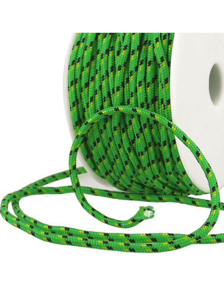 Corda multicolore sport - Verde, nero e giallo