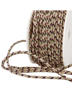 Cordone multicolore sport - Beige, nero e bordeaux