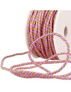 Corda multicolore sport - Rosa, giallo e viola