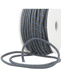 Cavo multicolore sport - Grigio, blu e bianco
