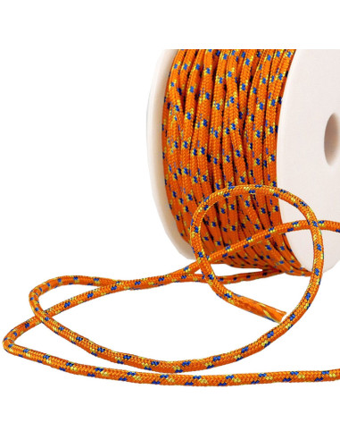 Cordone multicolore sport - Arancione, blu e giallo