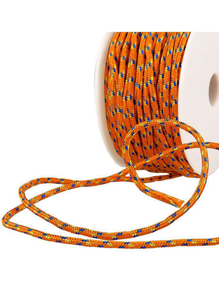 Cordone multicolore sport - Arancione, blu e giallo