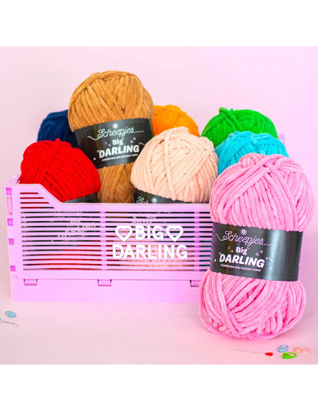 Filato chenille Scheepjes Big Darling