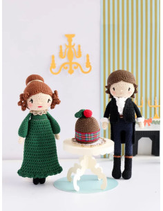 Libro bambole e amigurumi di Natale in stile British 2