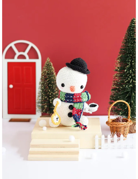 Libro bambole e amigurumi di Natale in stile British