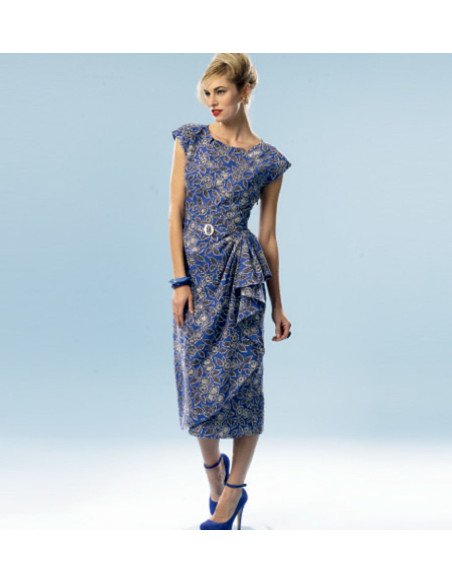 Modello di abito e cintura - Butterick 5880
