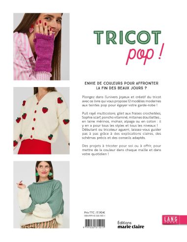 Libro di maglia pop - 12 modelli da lavorare a maglia